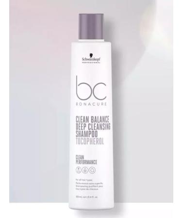 Schwarzkopf Professional Clean Performance Balance Shampoo hair piling 250 ml - Buy Online on GoSupps.com