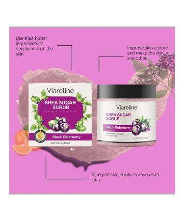 Black Elderberry Body Scrub - Buy Online on GoSupps.com