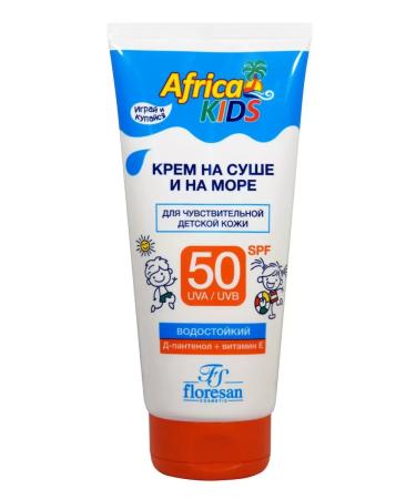 Floresan Children's cream from tanning on land and sea SPF 50 - Buy Online on GoSupps.com