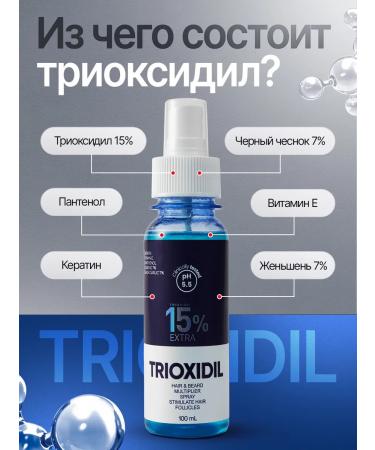 TRIOXIDIL SPROSNION-SPRIENT for BOART AND HARS 100ML - Buy Online on GoSupps.com