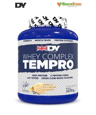 Dorian Yates Nutrition Whey Tempro 2.27kg vanilla serum protein