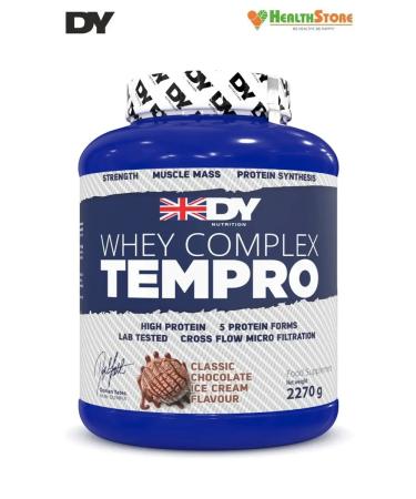 Dorian Yates Nutrition Whey Tempro 2.27kg chocolate Protein serum