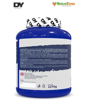 Dorian Yates Nutrition Whey Tempro 2.27kg chocolate Protein serum - Buy Online on GoSupps.com