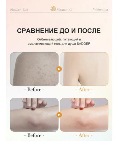 shower gel 520 ml vitamin C cleaning clarification - Buy Online on GoSupps.com