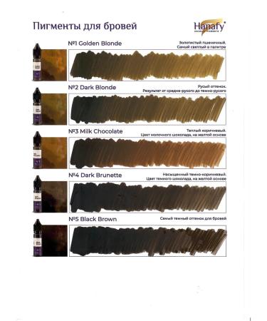 Hanafy A set of eyebrow pigments from Hanafi 5 ml - Buy Online on GoSupps.com