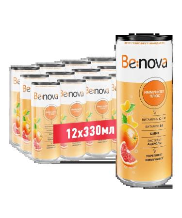 Be nova Functional immunity drink plus 0.33 l x 12 pcs. Sleek - Buy Online on GoSupps.com