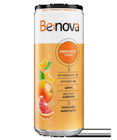 Be nova Functional immunity drink plus 0.33 l x 12 pcs. Sleek - Buy Online on GoSupps.com