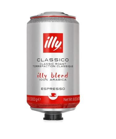 illy Classico 3 kg of coffee in grains 100% arabica