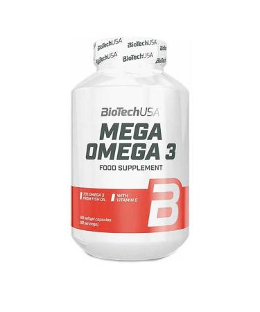 BioTechUSA Omega 3 high concentration Mega Omega-3 180 caps