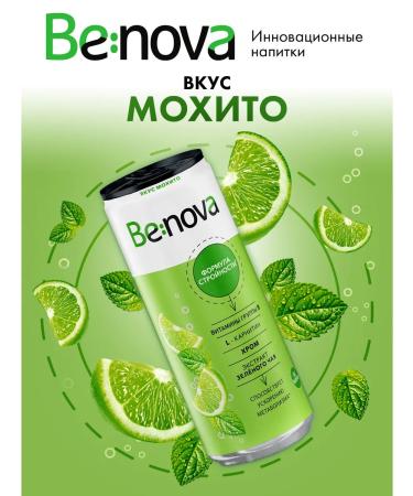 Be nova Functional drink slim fit 0.33 l x 12 pcs. ban - Buy Online on GoSupps.com