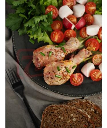 7 miles Ready food on the road chicken legs 2 units. 300 g - Buy Online on GoSupps.com