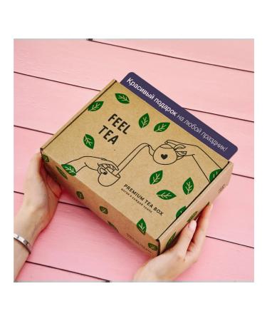 Feel Tea Gift set of tea "Tender" 6 tastes - Buy Online on GoSupps.com