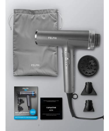 FELFRI Hair hair dryer Powerful with nozzles - Buy Online on GoSupps.com