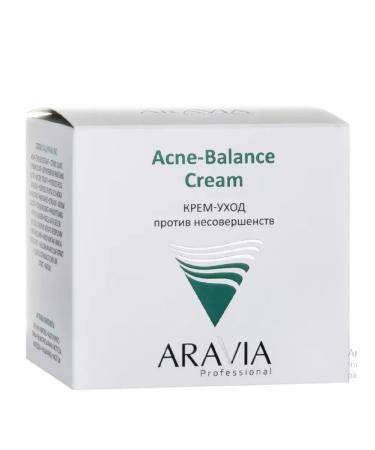 ARAVIA Cream-cream against the imperfections of the skin of Acne-Balance Cream 50 ml - Buy Online on GoSupps.com