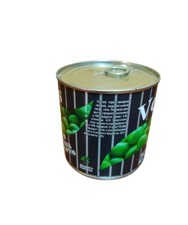 Veles Peas Green Higher variety with a ring of 420g - 12pcs - Buy Online on GoSupps.com