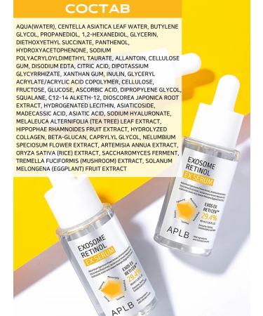 APLB Facial serum with retinol and exosomas anti -aging - Buy Online on GoSupps.com