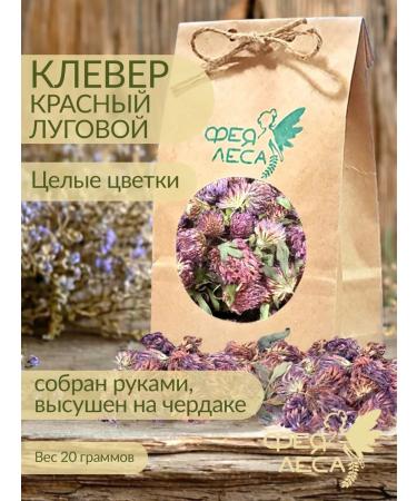 FOREST FAIRY Clover red meadow whole flowers