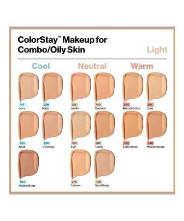 Revlon Tonal Cream Colorstay Longwear Oily Skin Tot 150 - Buy Online on GoSupps.com