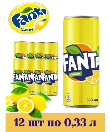 Drink fantasic lemon 12 pieces of 0.33 liters