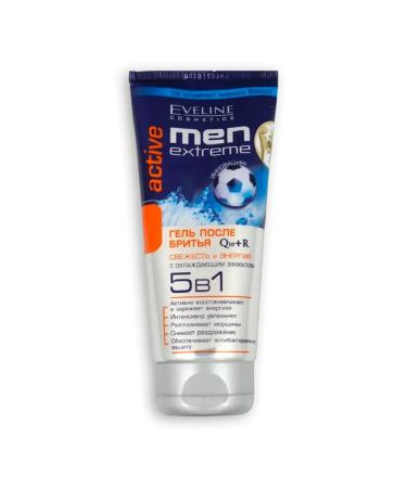 EVELINE Gel after shaving Active Men Extreme Q10 200 gr - Buy Online on GoSupps.com