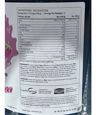 APPLIED NUTRITION Gainer for weight gain Critical Mass Prof. 2.4kg Strawberry - Buy Online on GoSupps.com