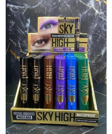 SamakMarket Mascara for eyelashes Color volume and lengthening Sky High 4 pcs - Buy Online on GoSupps.com