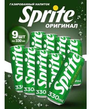 SPRITE SPRITE 9pc x 330ml