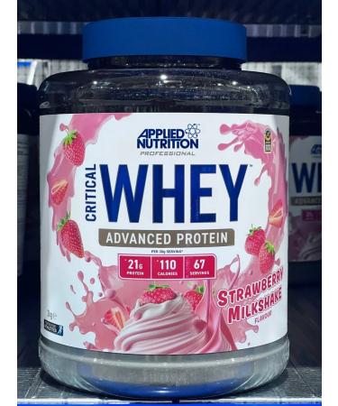APPLIED NUTRITION Critical Whey 2000G strawberry serum protein - Buy Online on GoSupps.com