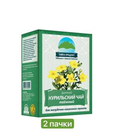 Taiga Product "Kurilian tea" for the stomach and intestines leaf 2 packs