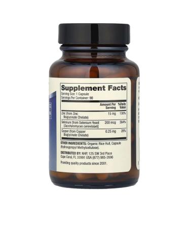Dr Mercola Zinc and selenium 90 capsules - Buy Online on GoSupps.com