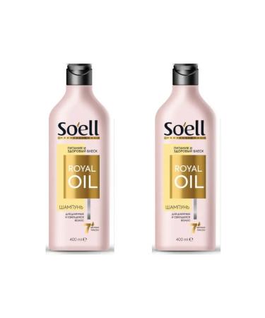 Soell Shampoo power and healthy shine 400 ml 2 pieces