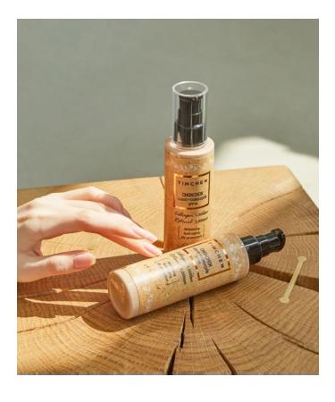 TINCHEW Moisturizing tonal base with collagen tone 13 - Buy Online on GoSupps.com