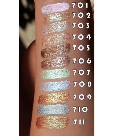 L'atuage Cosmetic Liquid shadows for the eyelids shiny Metal Show tone 718 - Buy Online on GoSupps.com