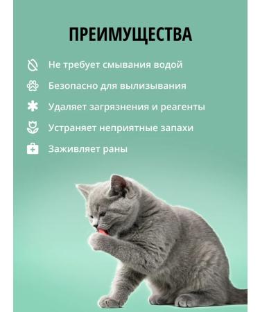 Dry shampoo foam for washing paws of dogs and cats without water - Buy Online on GoSupps.com