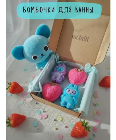 NATAITI Labubu bombs in strawberries 4 pcs