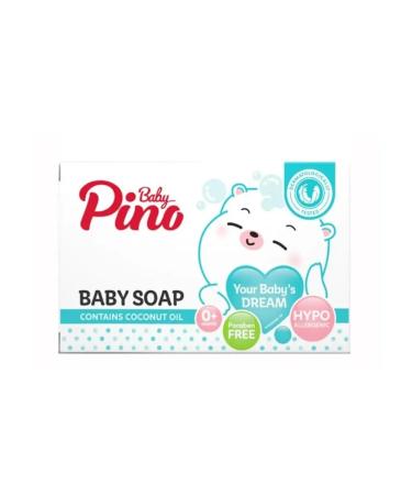 Baby Pino Baby soap for normal skin 0+ 100 g 2 pcs - Buy Online on GoSupps.com