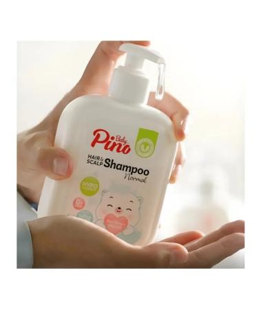Baby Pino Children's shampoo for hair and body 0+ 200 ml 2 pcs - Buy Online on GoSupps.com