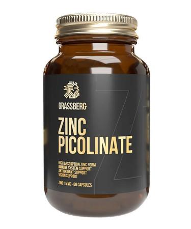 GRASSBERG Biologically active food additive ZINC - Buy Online on GoSupps.com