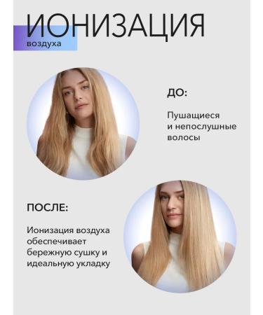 Hair hair dryer with ionization Professional 1 nozzle - Buy Online on GoSupps.com