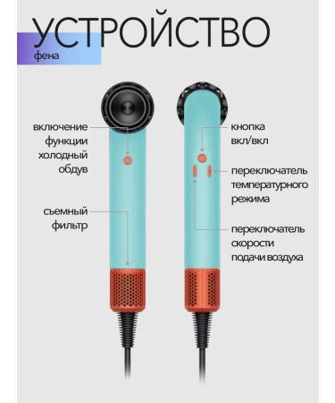 Hair hair dryer with ionization Professional 1 nozzle - Buy Online on GoSupps.com