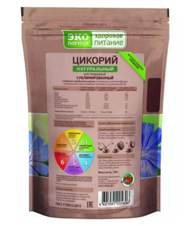 EcoLogic Chicoria natural sublimated 150 g 2 packages - Buy Online on GoSupps.com