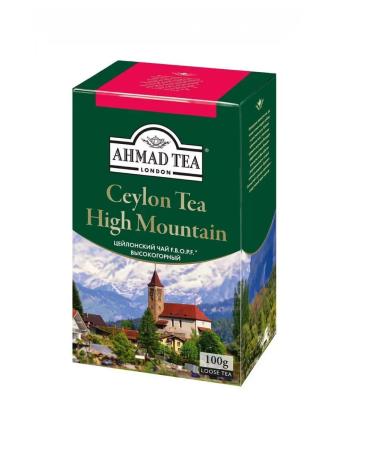 Ahmad Tea Tea Ceylon black fbopf sheet 100 g 3 packages - Buy Online on GoSupps.com