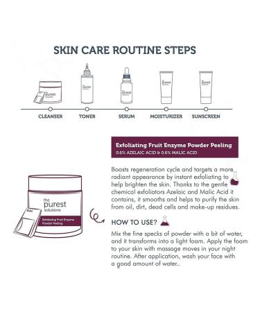 The Purest Solutions Enzyme Piling 55 ml - Buy Online on GoSupps.com