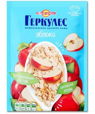 Hercules Porridge of quick -cooking in bags set 3 taste 35 g - Buy Online on GoSupps.com