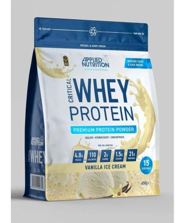 APPLIED NUTRITION Multicomponent protein Critical Whey 450g vanilla ice