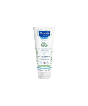 Mustela 2-in-1 cleansing gel shampoo for children 200 ml