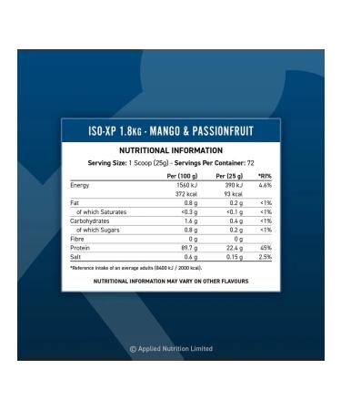 APPLIED NUTRITION Wheythly isolate ISO-XP 1 kg of strawberries - Buy Online on GoSupps.com