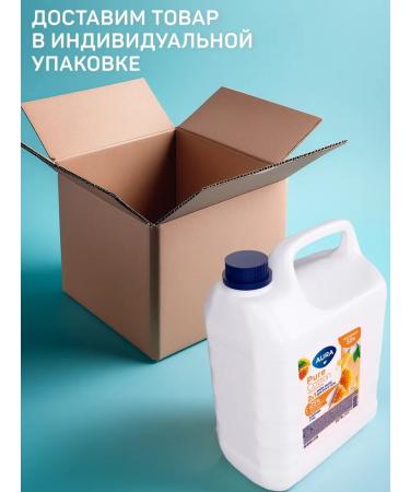 Aura Liquid soap for hands and body 5l honey and cotton milk - Buy Online on GoSupps.com