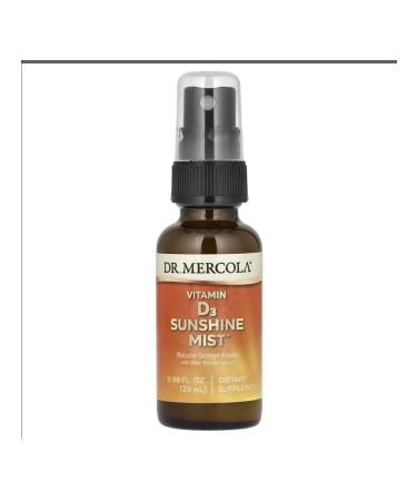 Dr Mercola Spray with vitamin D3 Sunshine D3 orange 29 ml