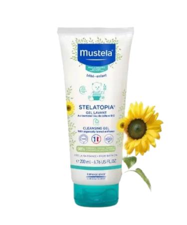 Mustela Cleaning gel for bathing Stalatopia 200 ml - Buy Online on GoSupps.com